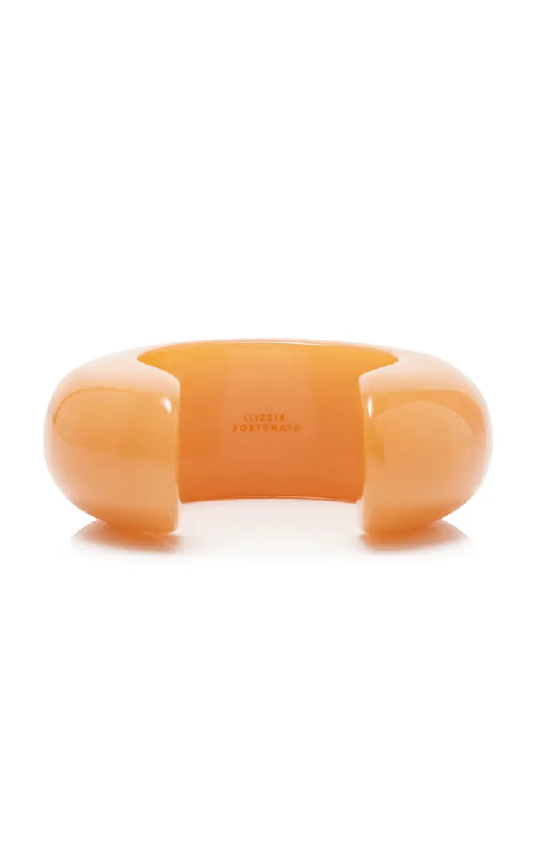 Lizzie Fortunato Arc Cuff In Tangerine | Thumbnail 6 Lizzie Fortunato Arc Cuff In Tangerine | Thumbnail 6
