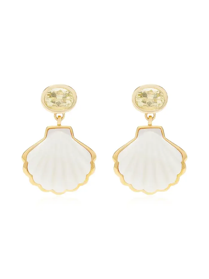 Luna Shell Earrings Luna Shell Earrings