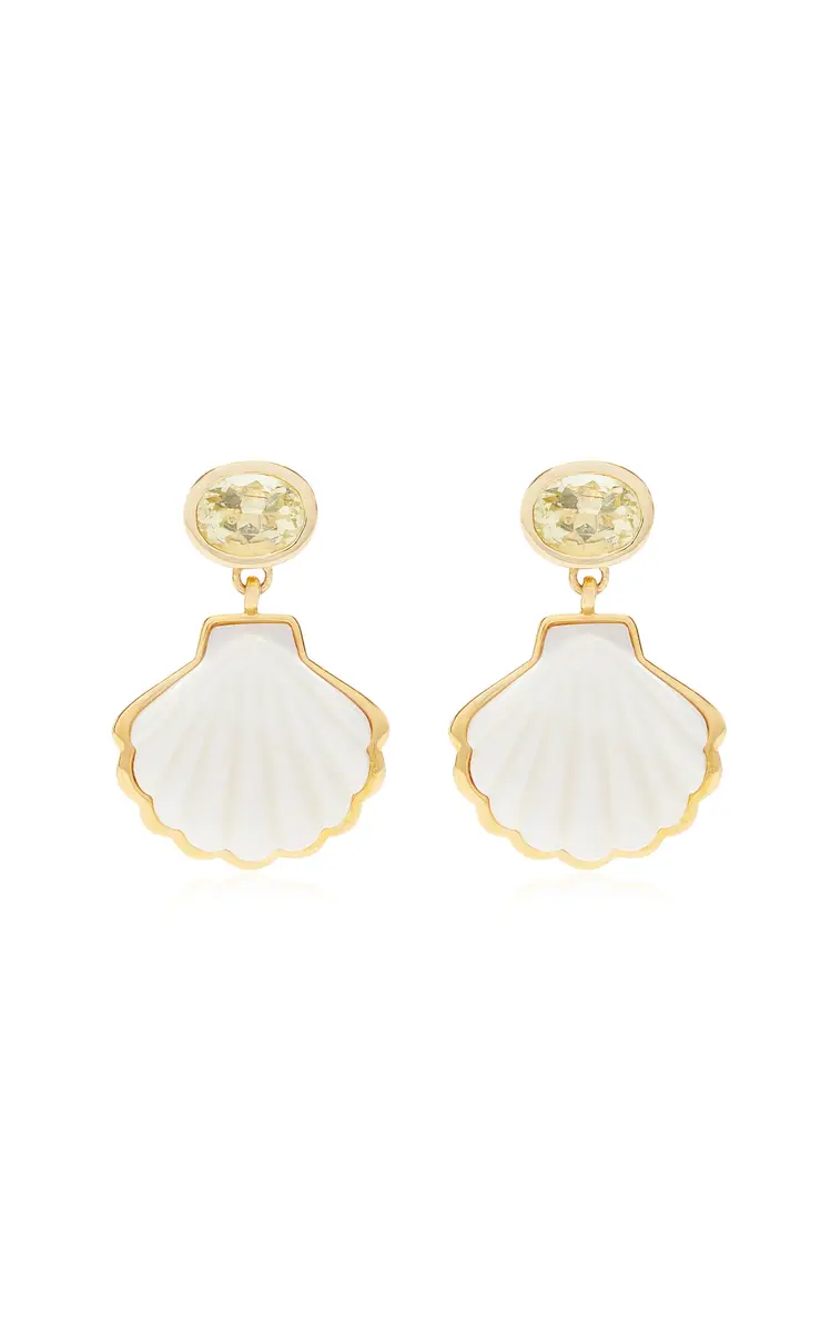 Lizzie Fortunato Luna Shell Earrings | Image 1 Lizzie Fortunato Luna Shell Earrings | Image 1