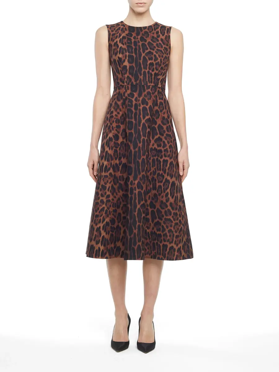 Adam Lippes Eloise Dress in Silk Wool | Thumbnail 3 Adam Lippes Eloise Dress in Silk Wool | Thumbnail 3