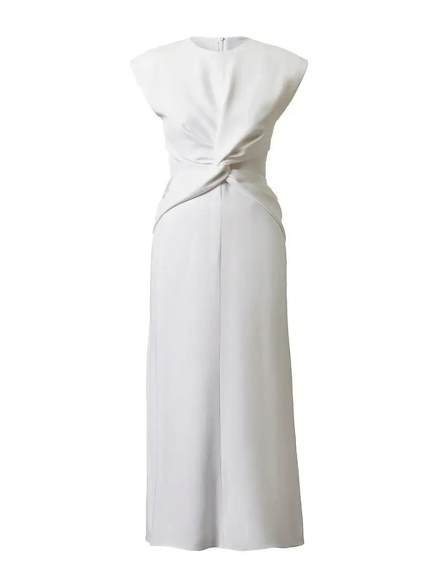 Tove Jessa Twist Front Midi Dress