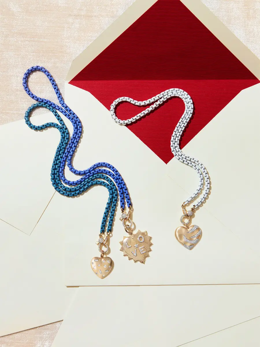 Beatriz Werebe White Graffiti Chain | Thumbnail 2 Beatriz Werebe White Graffiti Chain | Thumbnail 2