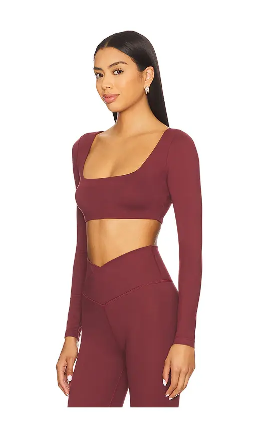 WellBeing + BeingWell WellBeing + BeingWell FlowWell Lara Long Sleeve Top | Thumbnail 2 WellBeing + BeingWell WellBeing + BeingWell FlowWell Lara Long Sleeve Top | Thumbnail 2