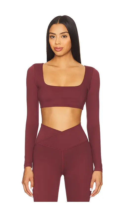 WellBeing + BeingWell WellBeing + BeingWell FlowWell Lara Long Sleeve Top