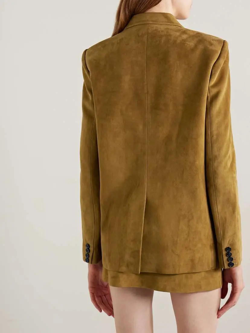 Khaite Saraphina Suede Jacket | Thumbnail 3