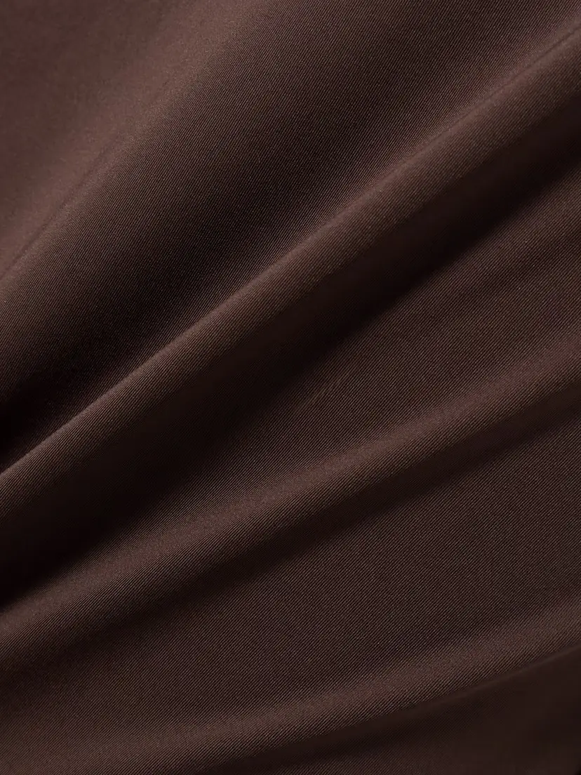 Maygel Coronel Albedo Gathered Stretch-jersey Maxi Dress | Thumbnail 4
