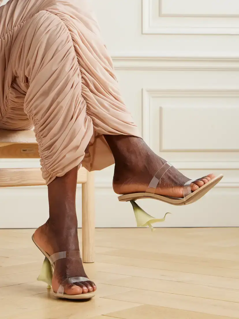 Cult Gaia Calisto Pvc Sandals | Thumbnail 2 Cult Gaia Calisto Pvc Sandals | Thumbnail 2