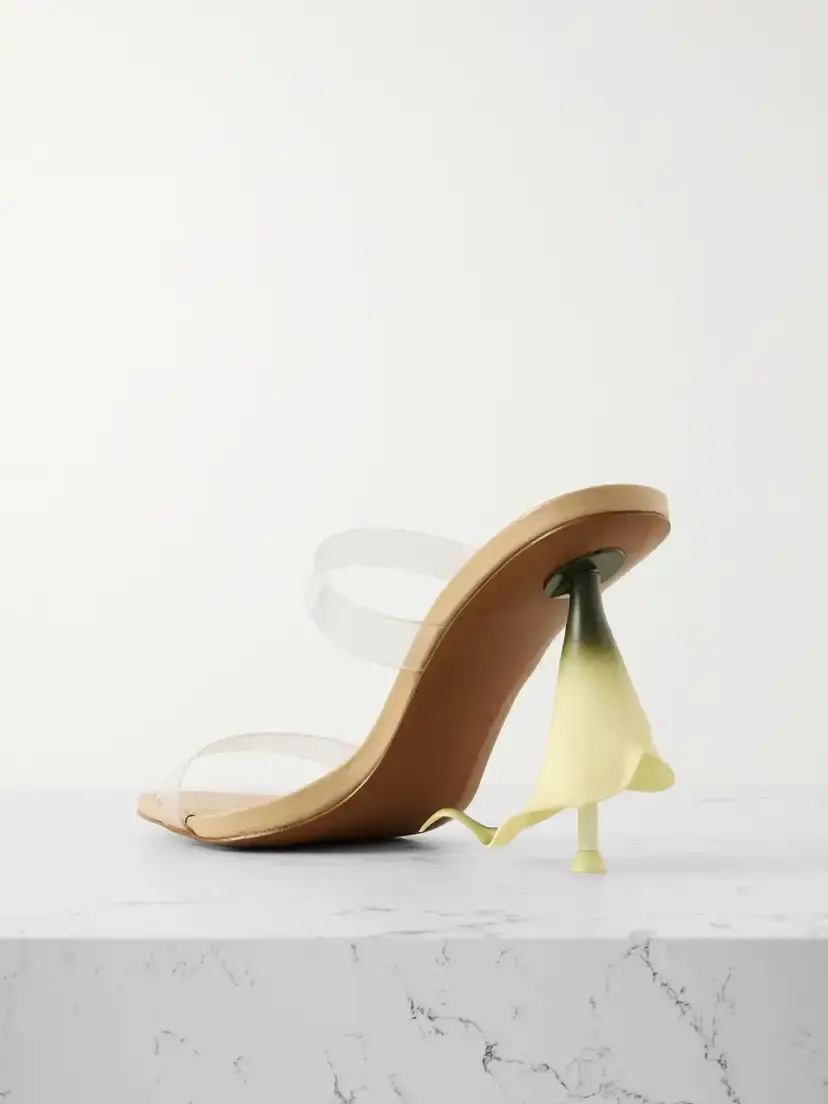 Cult Gaia Calisto Pvc Sandals | Thumbnail 3 Cult Gaia Calisto Pvc Sandals | Thumbnail 3