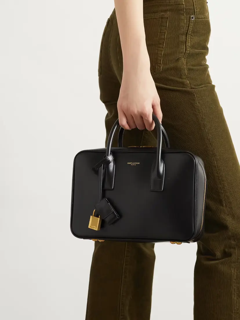 Saint Laurent Sac De Jour Leather Shoulder Bag | Thumbnail 2 Saint Laurent Sac De Jour Leather Shoulder Bag | Thumbnail 2