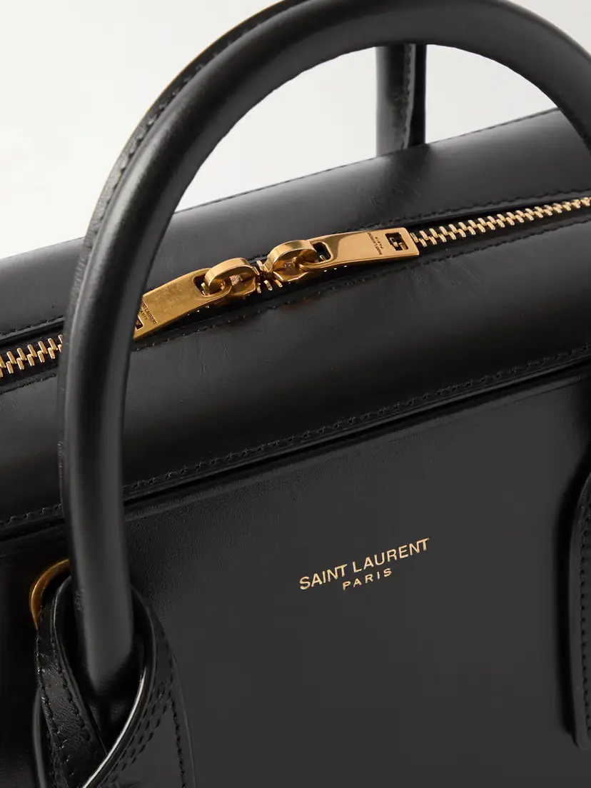 Saint Laurent Sac De Jour Leather Shoulder Bag | Thumbnail 4 Saint Laurent Sac De Jour Leather Shoulder Bag | Thumbnail 4