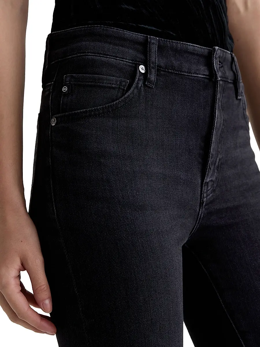 AG Jeans Women's Mari Embellished Straight-Leg Jeans | Thumbnail 4 AG Jeans Women's Mari Embellished Straight-Leg Jeans | Thumbnail 4