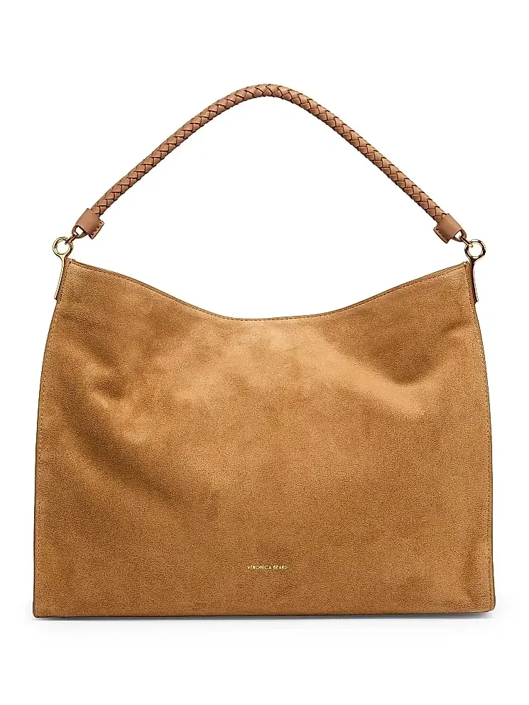 Veronica Beard Women's Vida Suede Shoulder Bag