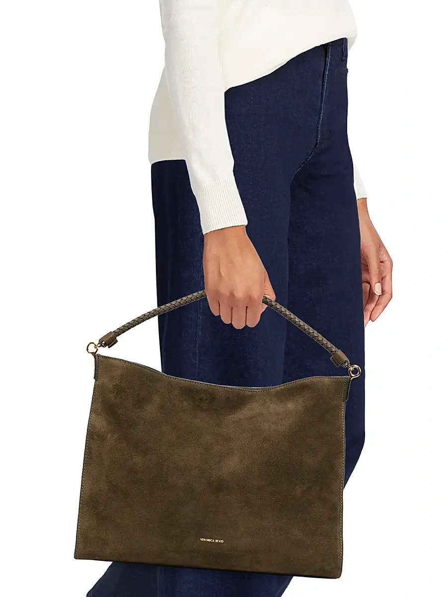 Veronica Beard Women's Vida Suede Shoulder Bag | Thumbnail 3 Veronica Beard Women's Vida Suede Shoulder Bag | Thumbnail 3