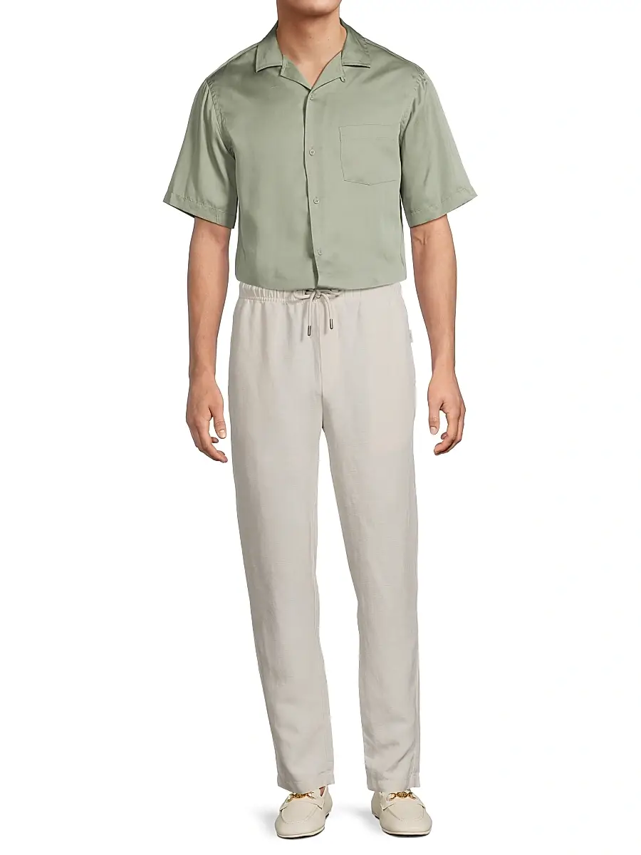 Onia Men's Core Vacation Relaxed Short-Sleeve Shirt | Thumbnail 2