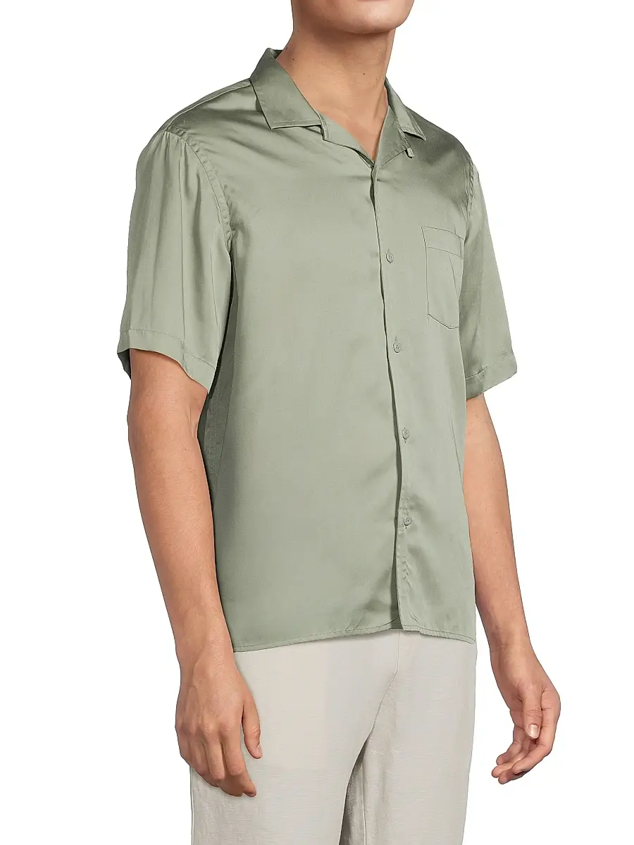 Onia Men's Core Vacation Relaxed Short-Sleeve Shirt | Thumbnail 4