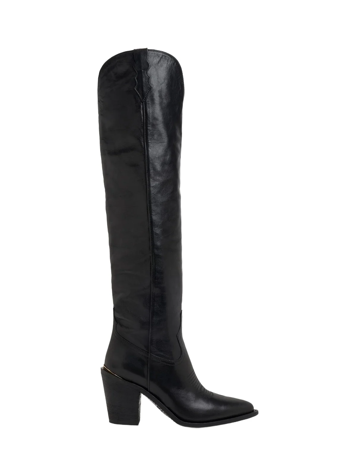 Women's Jojo 90MM Leather Knee-High Boots Women's Jojo 90MM Leather Knee-High Boots