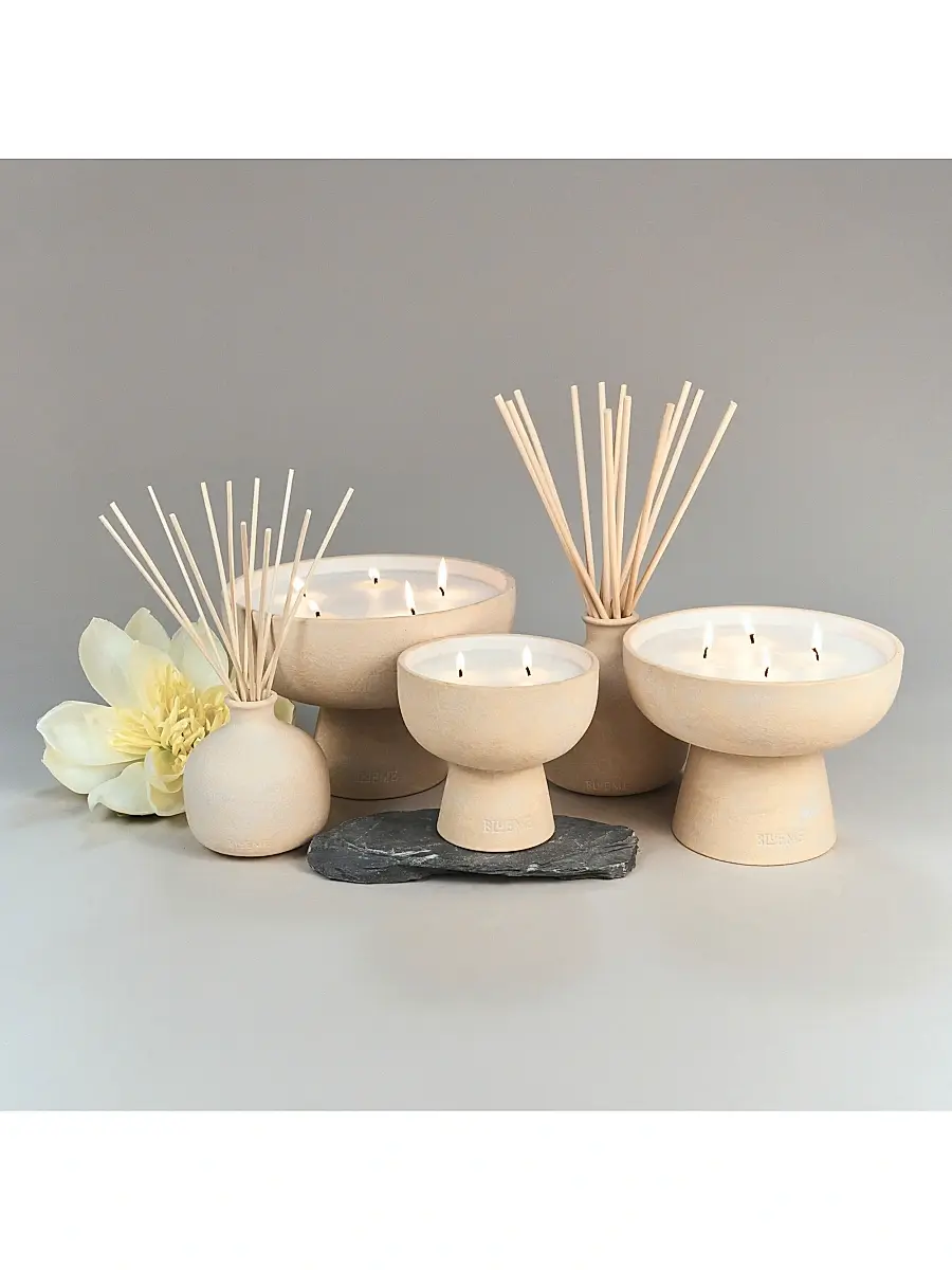 Blueme Balance Whire Lotus & Tea Ceramic Reed Diffuser | Thumbnail 3 Blueme Balance Whire Lotus & Tea Ceramic Reed Diffuser | Thumbnail 3