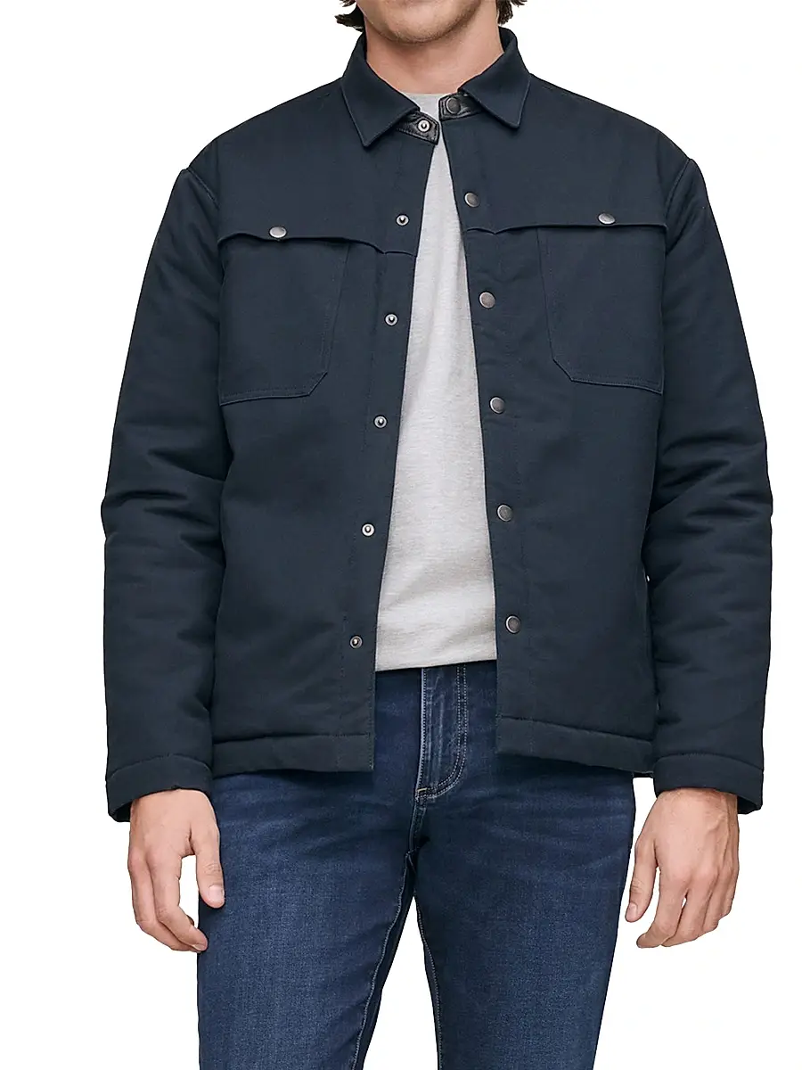 DL1961 Men's Derreck Overshirt - Depths | Thumbnail 2 DL1961 Men's Derreck Overshirt - Depths | Thumbnail 2