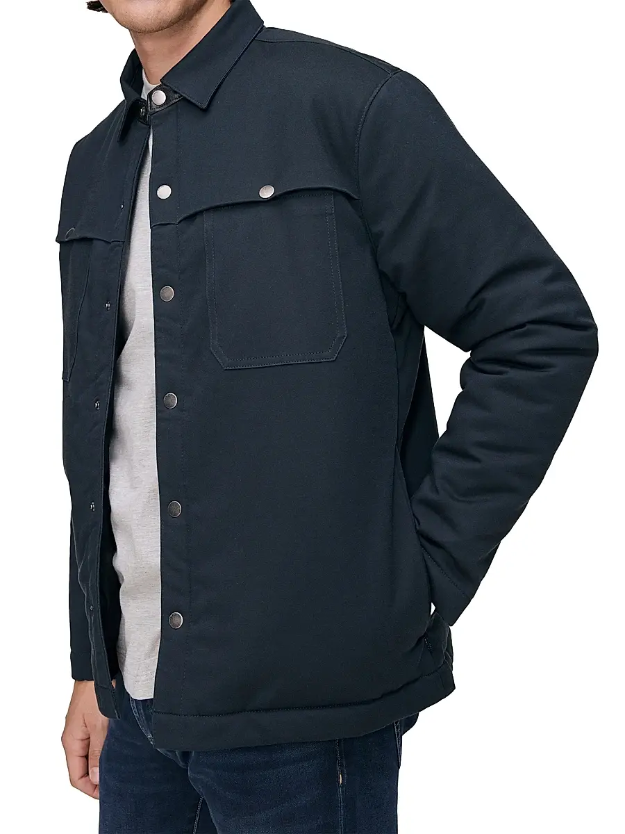 DL1961 Men's Derreck Overshirt - Depths | Thumbnail 5 DL1961 Men's Derreck Overshirt - Depths | Thumbnail 5