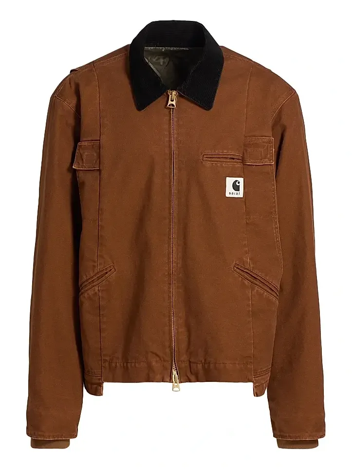 Sacai Men's x Carhartt WIP Duck Cotton Jacket