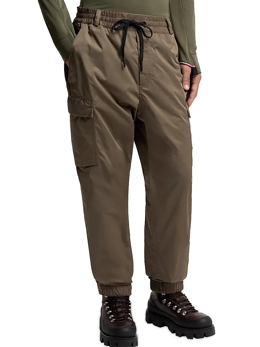 Moncler Grenoble Men's Cargo Pants - Olive Green | Thumbnail 2