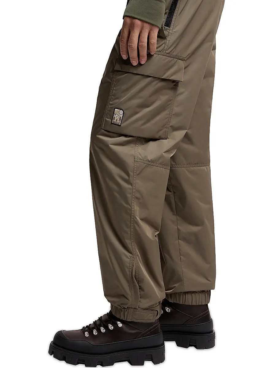 Moncler Grenoble Men's Cargo Pants - Olive Green | Thumbnail 3
