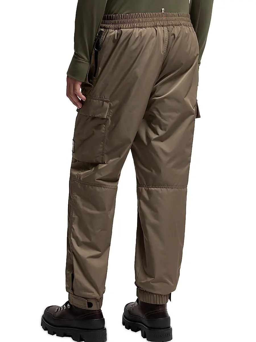 Moncler Grenoble Men's Cargo Pants - Olive Green | Thumbnail 4