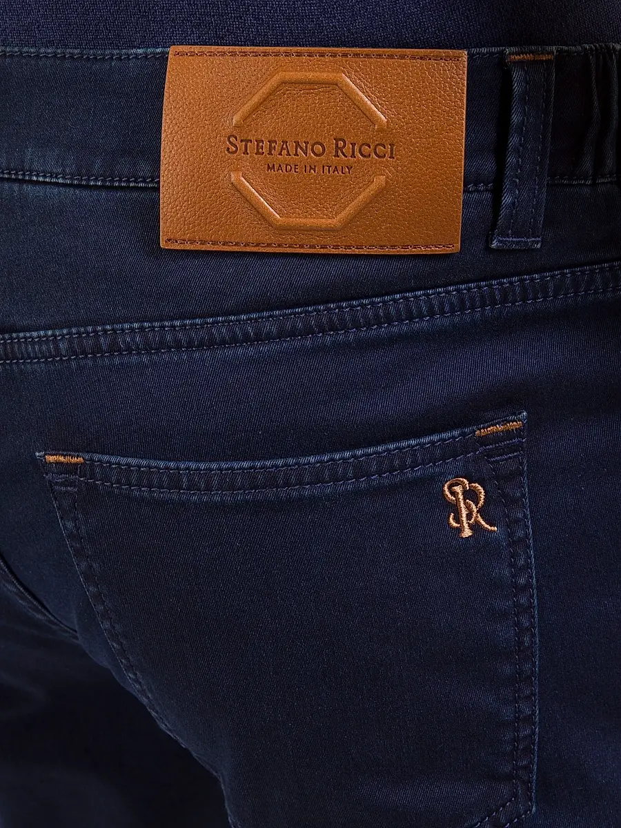 Stefano Ricci Men's Stretch Denim Sport Jeans | Thumbnail 4 Stefano Ricci Men's Stretch Denim Sport Jeans | Thumbnail 4