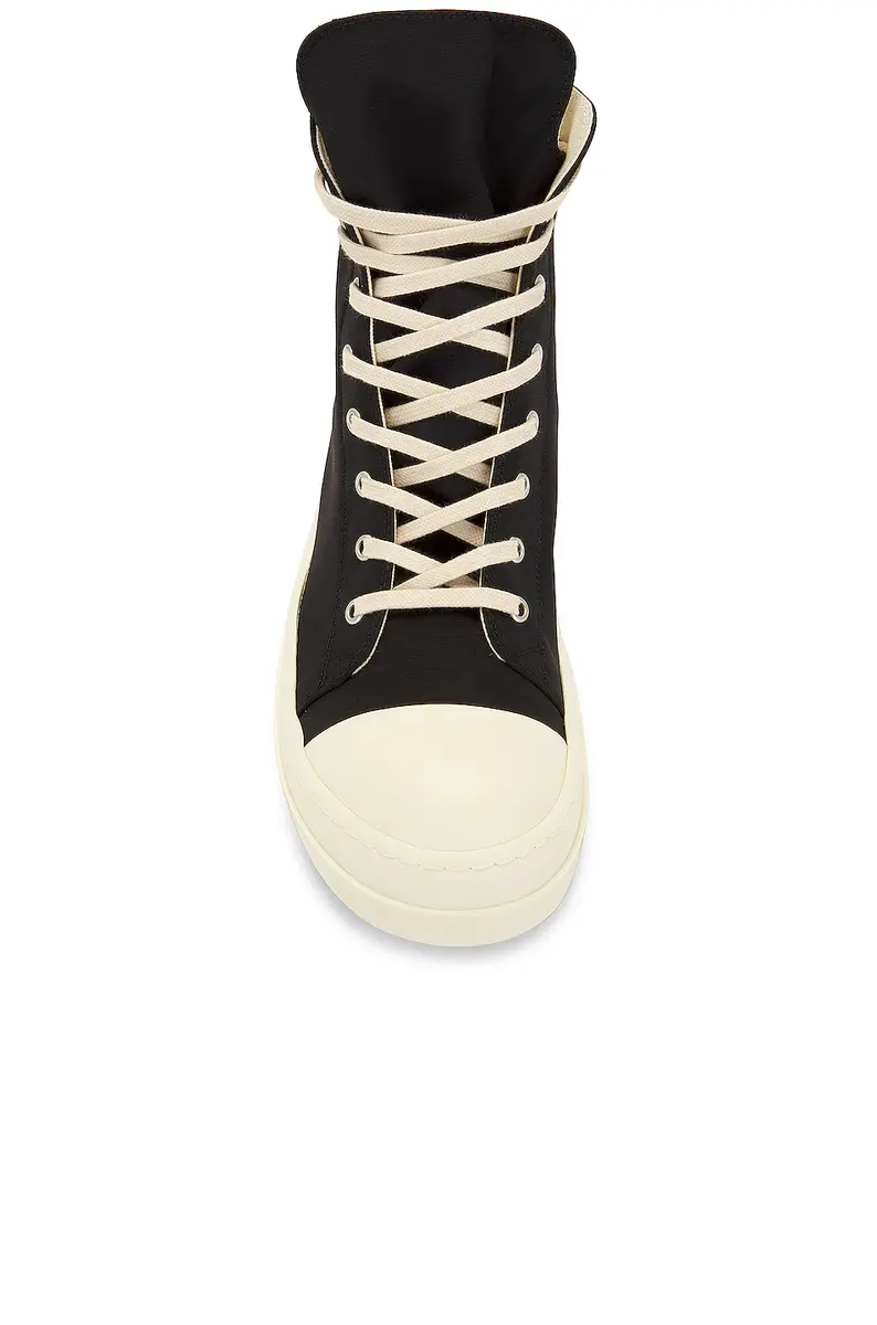DRKSHDW by Rick Owens High Top Sneaks with Pentagram Embroidery | Thumbnail 6 DRKSHDW by Rick Owens High Top Sneaks with Pentagram Embroidery | Thumbnail 6