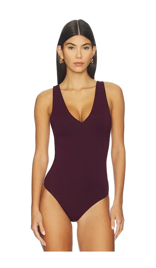 SANS FAFF Plunge V Bodysuit | Thumbnail 2