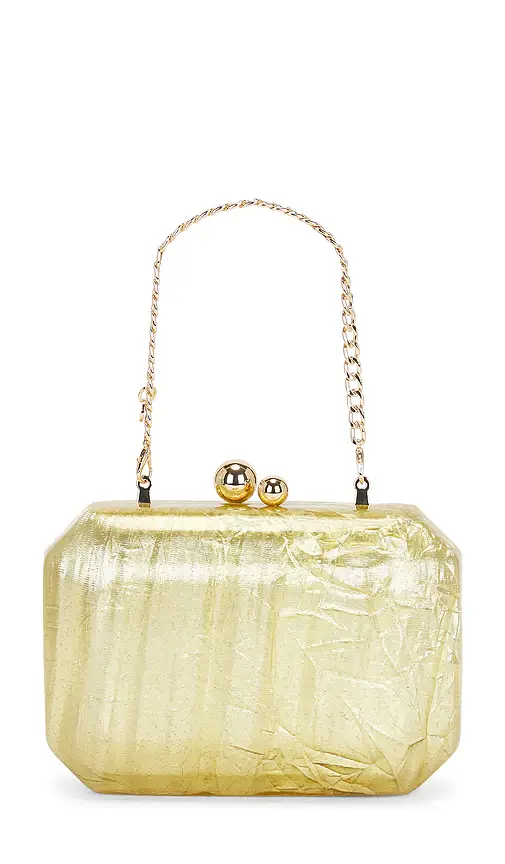 olga berg Mateo Metallic Clutch | Image 1 olga berg Mateo Metallic Clutch | Image 1