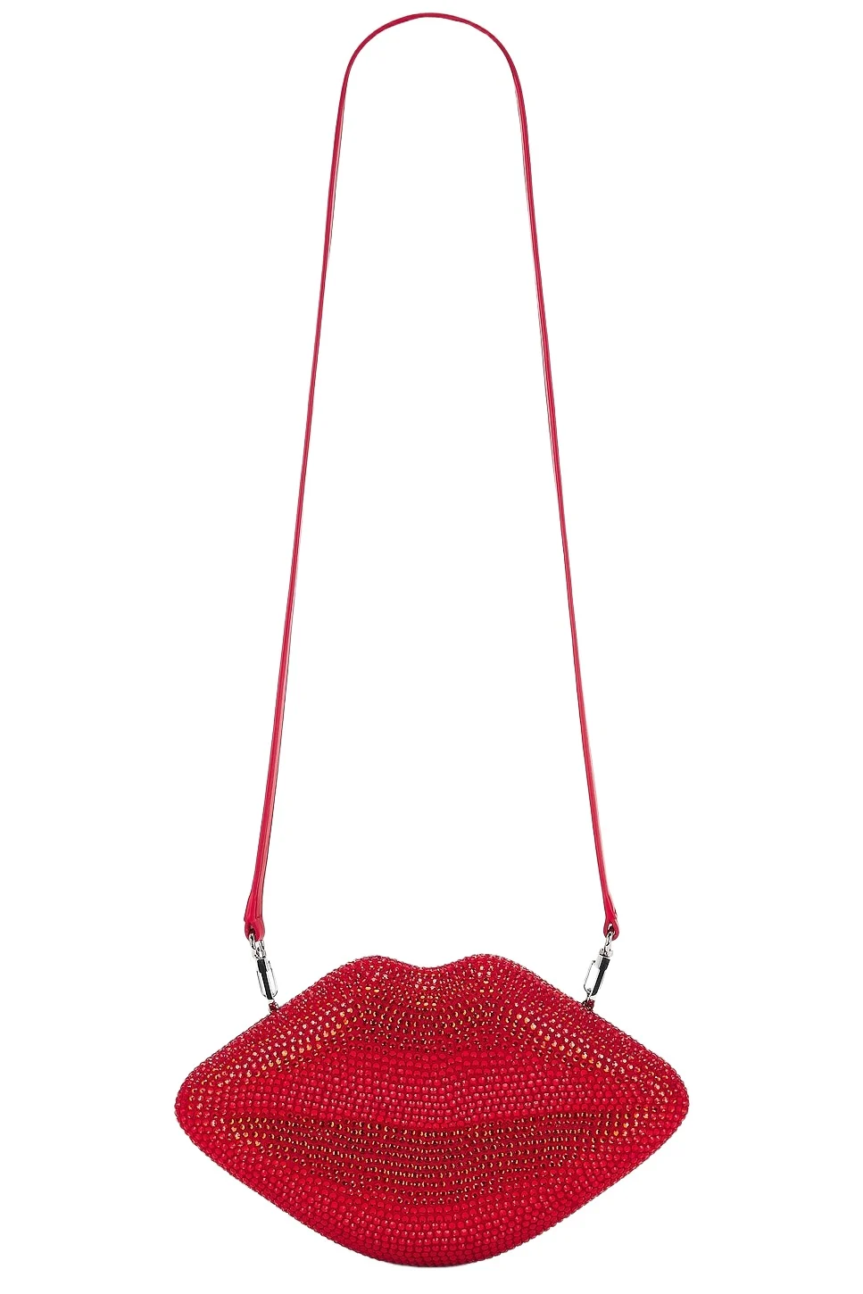 Crystal Lip Clutch