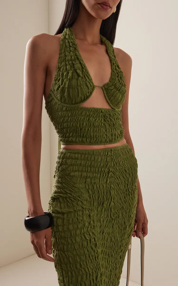 TG Botanical Wendy Shirred Cotton Top | Thumbnail 2 TG Botanical Wendy Shirred Cotton Top | Thumbnail 2