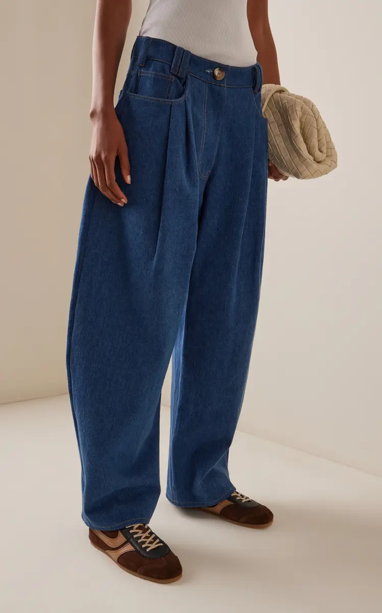 S.S. Daley Ivy Rigid Low-Rise Barrel-Leg Jeans | Thumbnail 3 S.S. Daley Ivy Rigid Low-Rise Barrel-Leg Jeans | Thumbnail 3