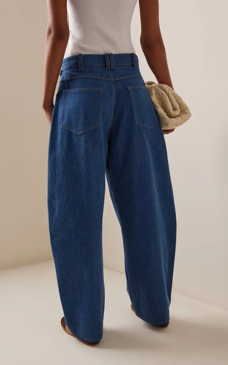 S.S. Daley Ivy Rigid Low-Rise Barrel-Leg Jeans | Thumbnail 4 S.S. Daley Ivy Rigid Low-Rise Barrel-Leg Jeans | Thumbnail 4