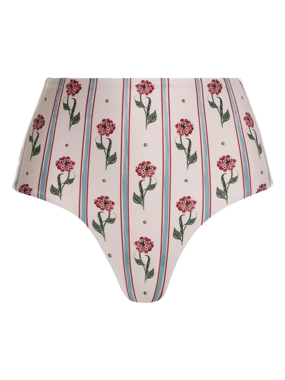Agua by Agua Bendita Magenta Bikini Bottom