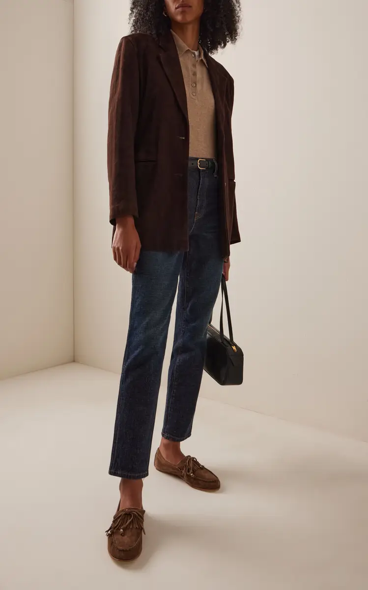 FRĒDA SALVADOR Celeste Suede Loafers | Thumbnail 10 FRĒDA SALVADOR Celeste Suede Loafers | Thumbnail 10