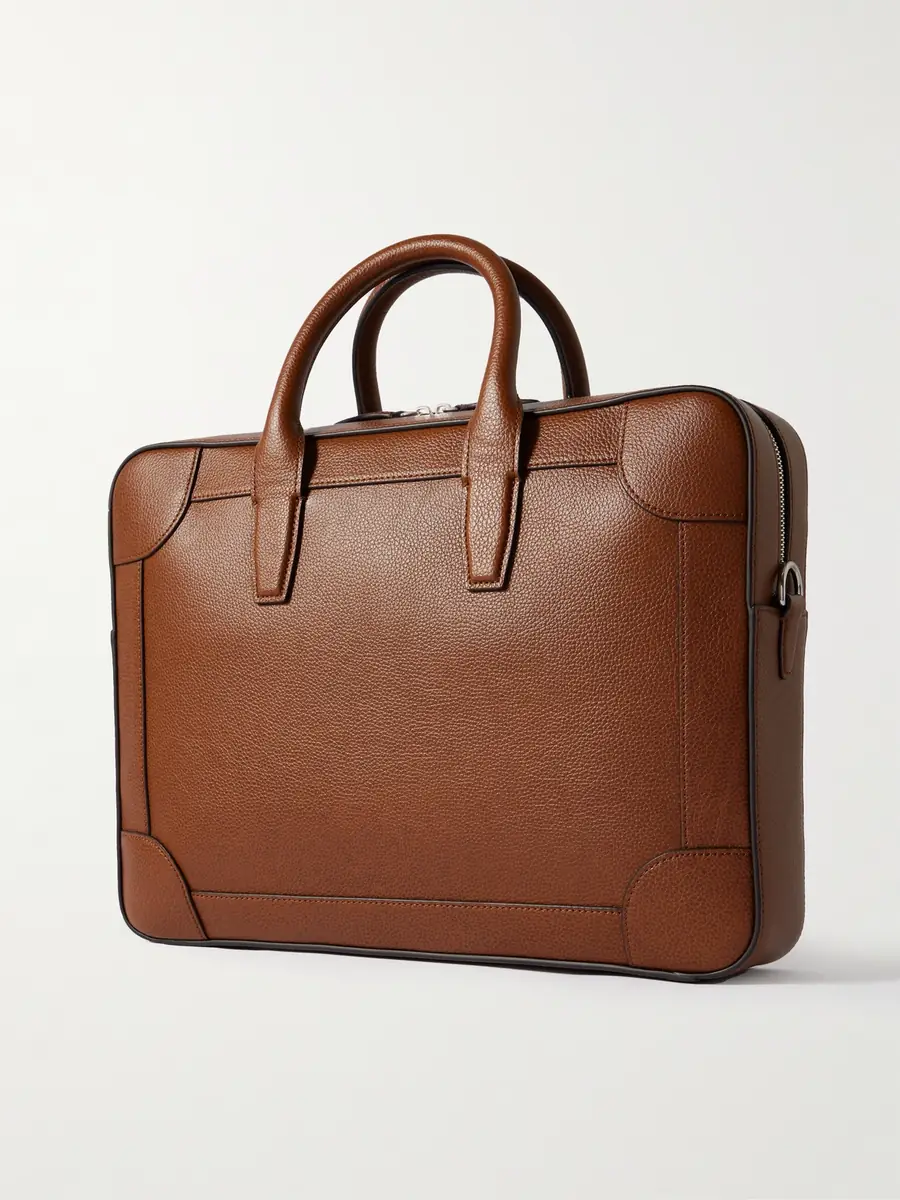 Mulberry Belgrace Full-Grain Leather Briefcase - Men | Thumbnail 3 Mulberry Belgrace Full-Grain Leather Briefcase - Men | Thumbnail 3
