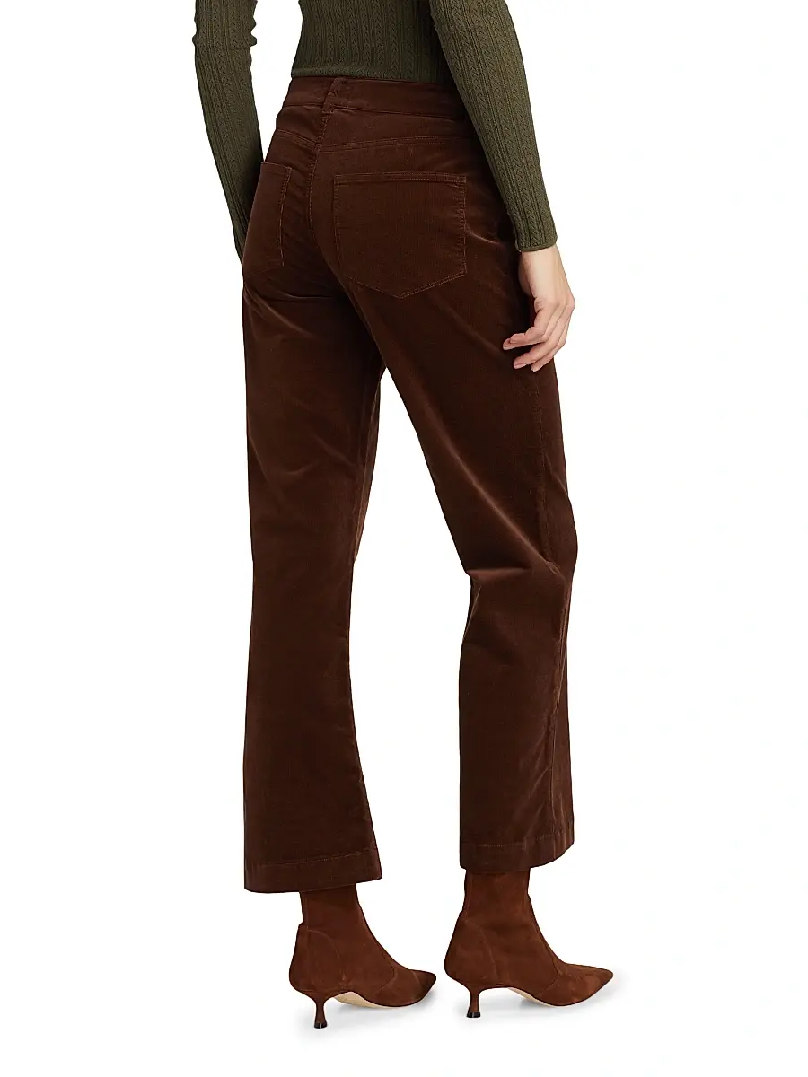 PAIGE Women's Leenah Stretch Cotton Patch Pocket Ankle Jeans | Thumbnail 5 PAIGE Women's Leenah Stretch Cotton Patch Pocket Ankle Jeans | Thumbnail 5