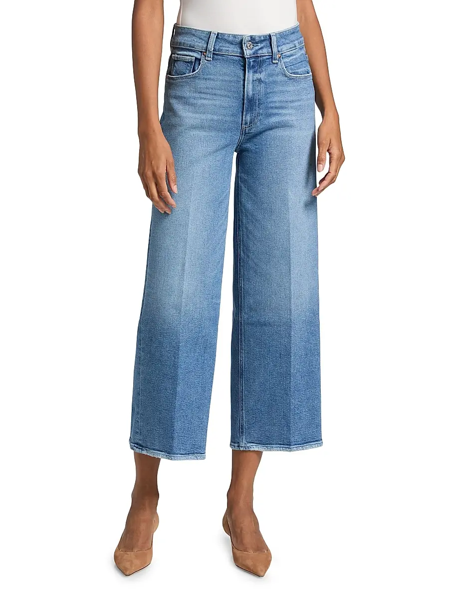 PAIGE Women's Sasha High-Rise Crop Jeans | Thumbnail 3 PAIGE Women's Sasha High-Rise Crop Jeans | Thumbnail 3