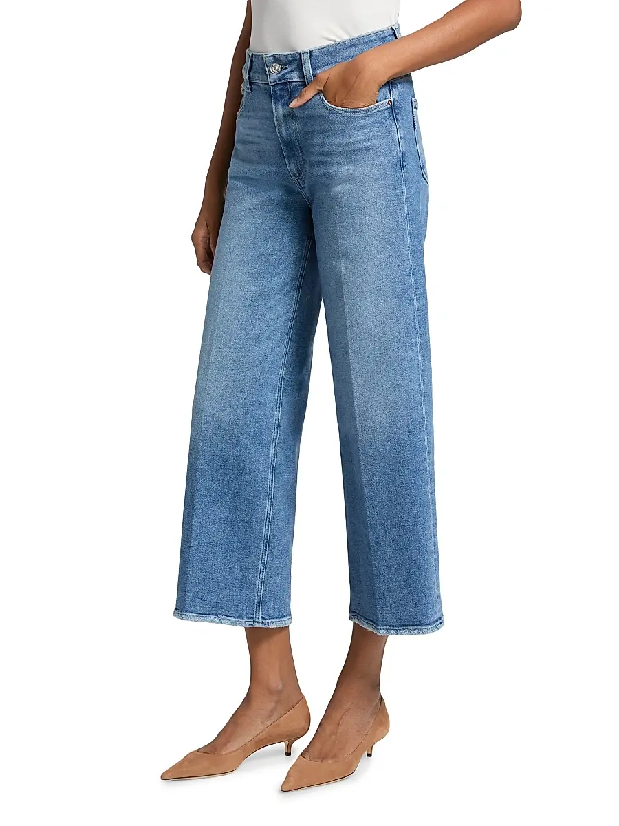 PAIGE Women's Sasha High-Rise Crop Jeans | Thumbnail 4 PAIGE Women's Sasha High-Rise Crop Jeans | Thumbnail 4