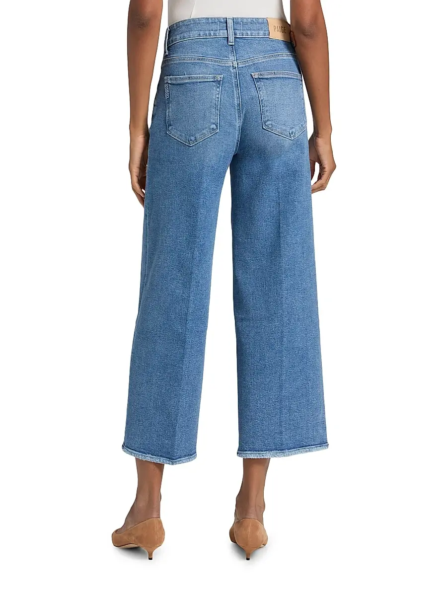PAIGE Women's Sasha High-Rise Crop Jeans | Thumbnail 5 PAIGE Women's Sasha High-Rise Crop Jeans | Thumbnail 5