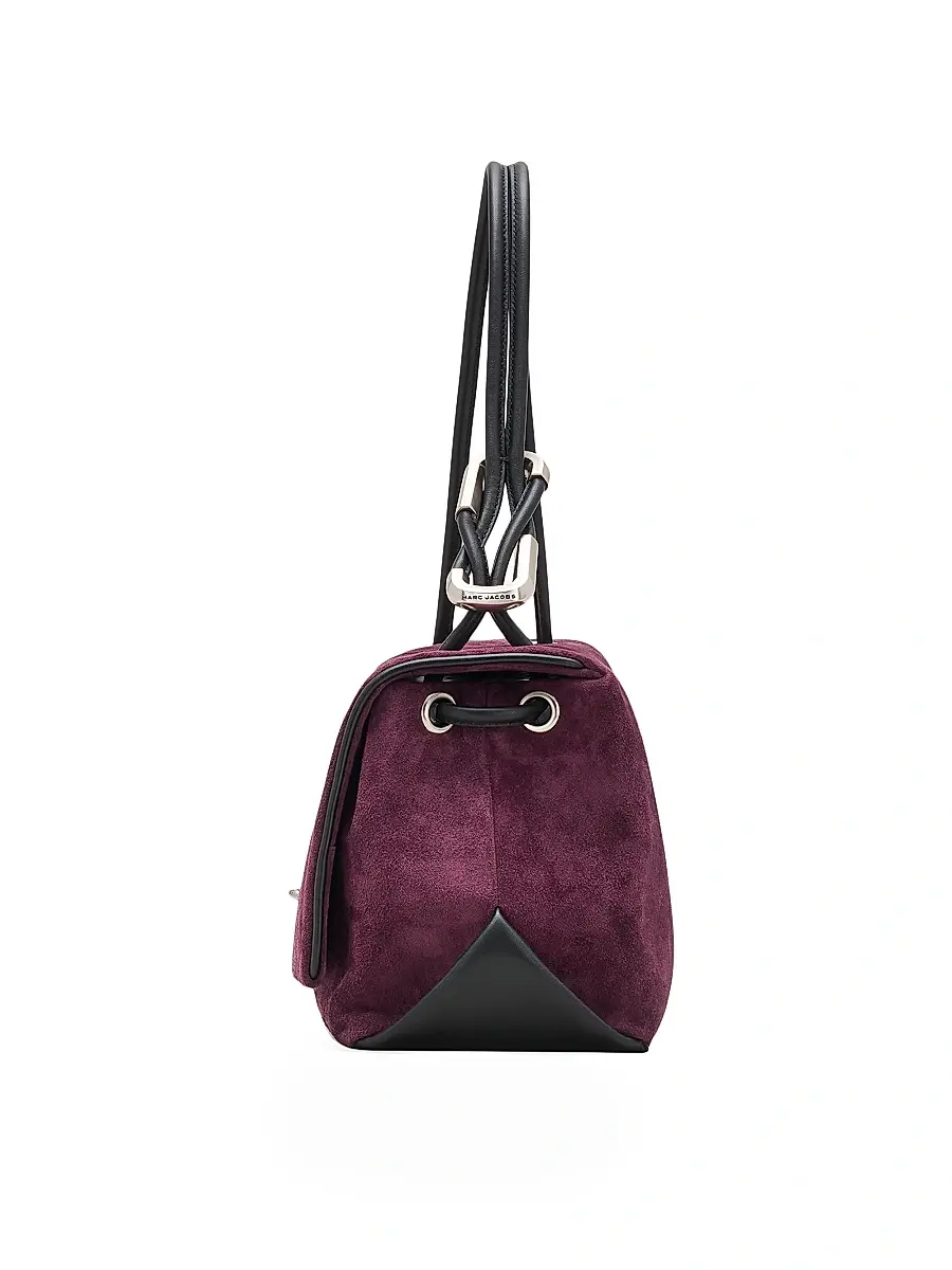 Marc Jacobs Women's The Suede Large Dual Shoulder Bag | Thumbnail 4 Marc Jacobs Women's The Suede Large Dual Shoulder Bag | Thumbnail 4