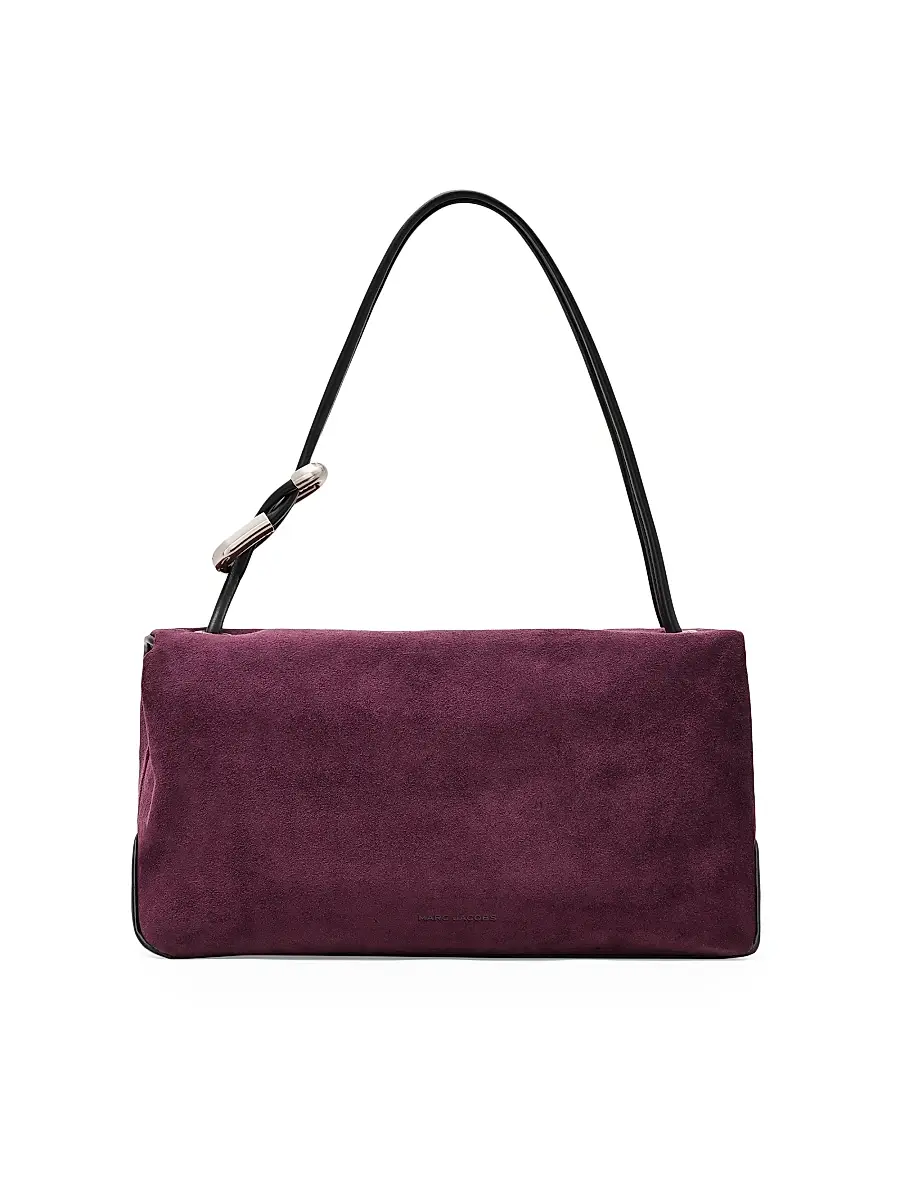 Marc Jacobs Women's The Suede Large Dual Shoulder Bag | Thumbnail 5 Marc Jacobs Women's The Suede Large Dual Shoulder Bag | Thumbnail 5