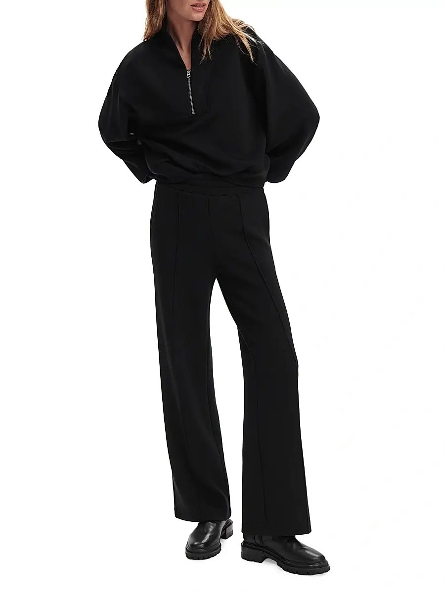 Varley Women's Doublesoft Wide-Leg Pants | Thumbnail 2