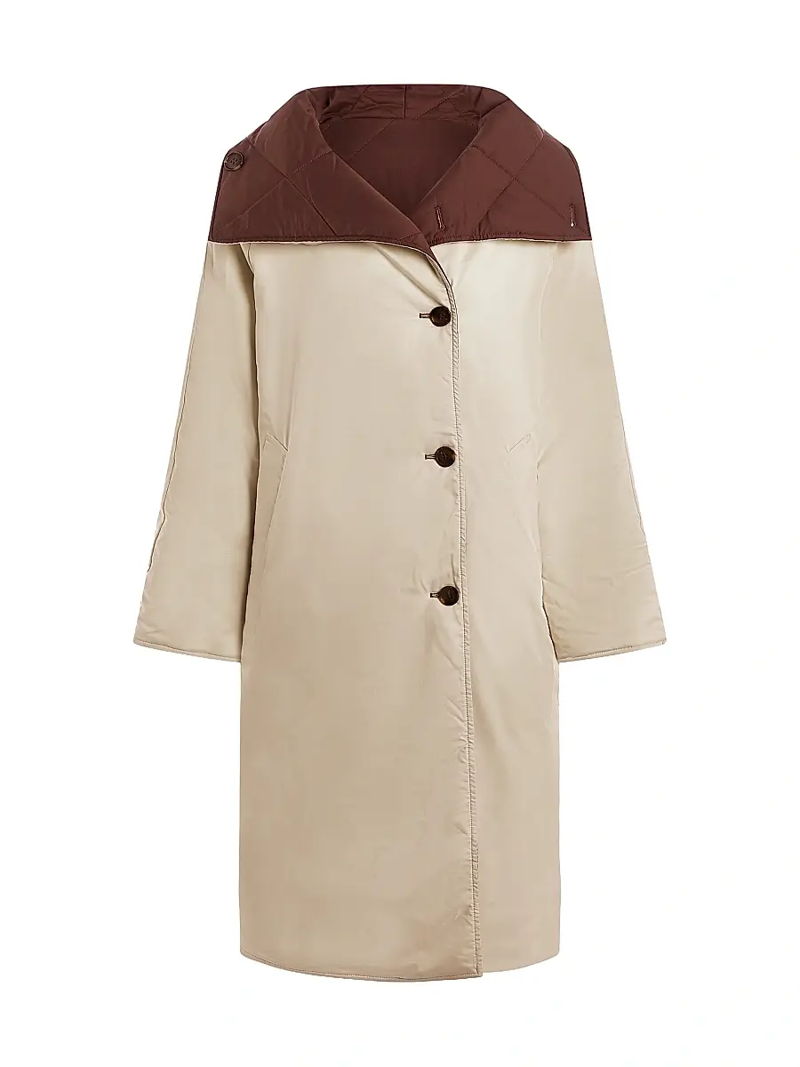 Varley Women's Annalise Reversible Wrap Coat | Thumbnail 2 Varley Women's Annalise Reversible Wrap Coat | Thumbnail 2