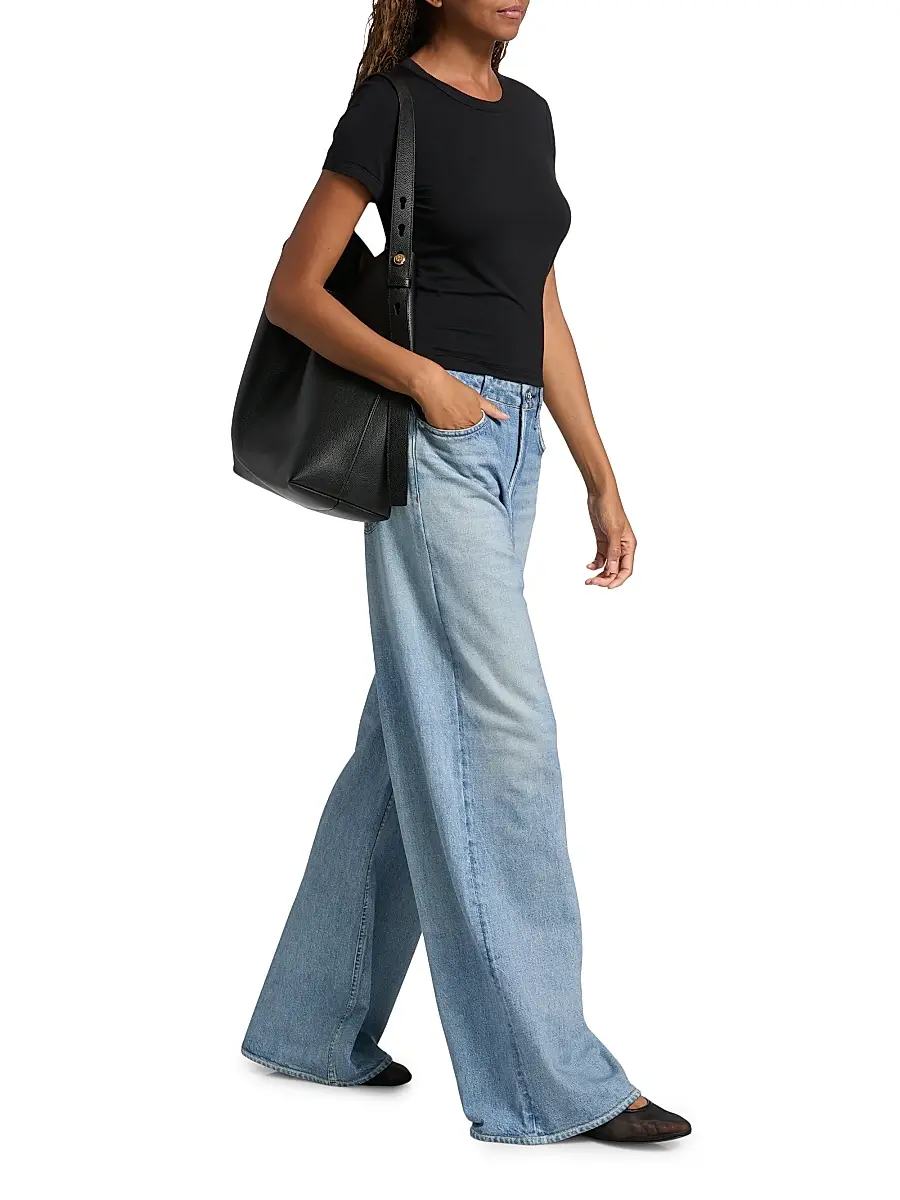 rag & bone Women's Luca Solid Jersey T-Shirt | Thumbnail 2 rag & bone Women's Luca Solid Jersey T-Shirt | Thumbnail 2
