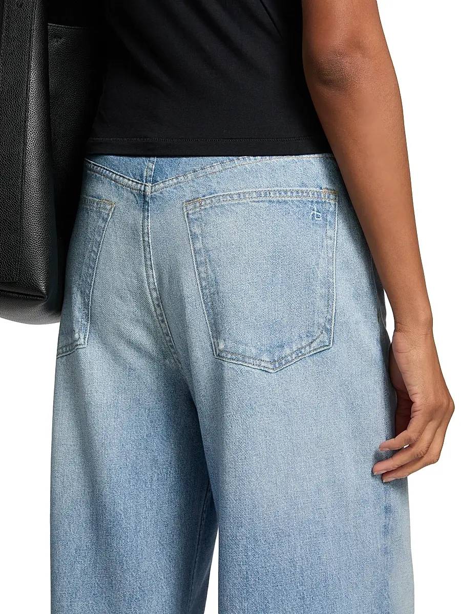 rag & bone Women's rb Miramar Terry Sofie Wide-Leg Pants | Thumbnail 6 rag & bone Women's rb Miramar Terry Sofie Wide-Leg Pants | Thumbnail 6