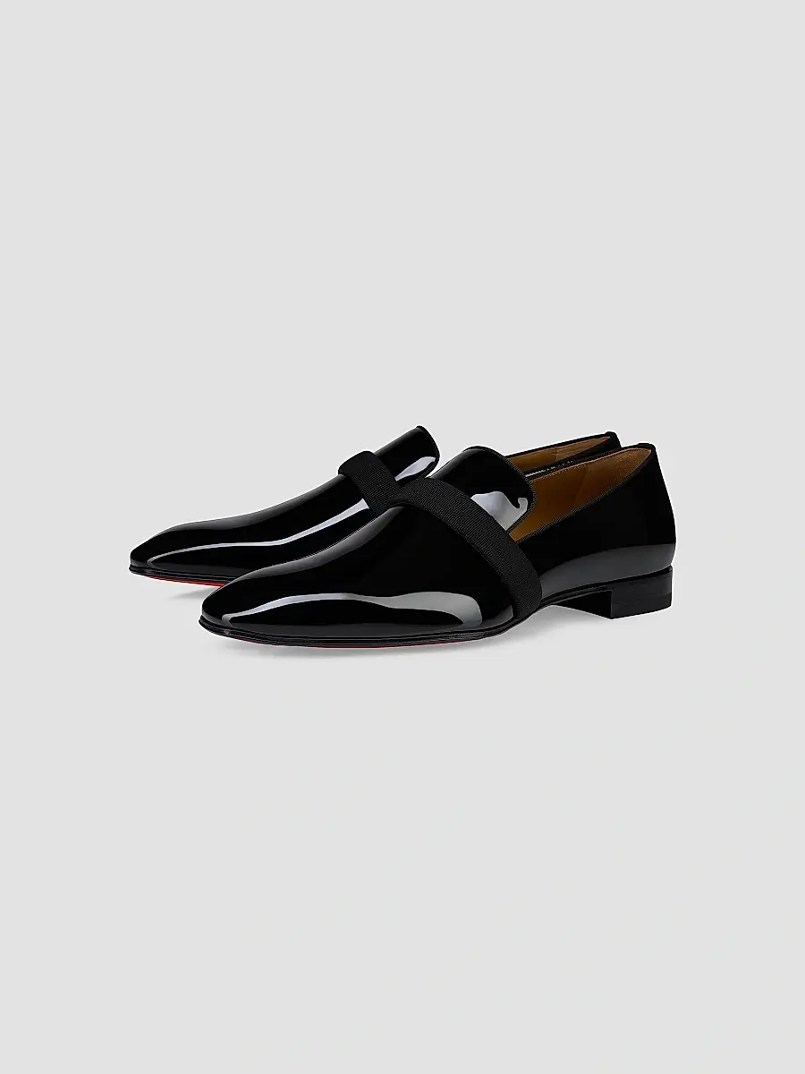 Christian Louboutin Men's Dandydeco Loafers - Black | Thumbnail 2 Christian Louboutin Men's Dandydeco Loafers - Black | Thumbnail 2