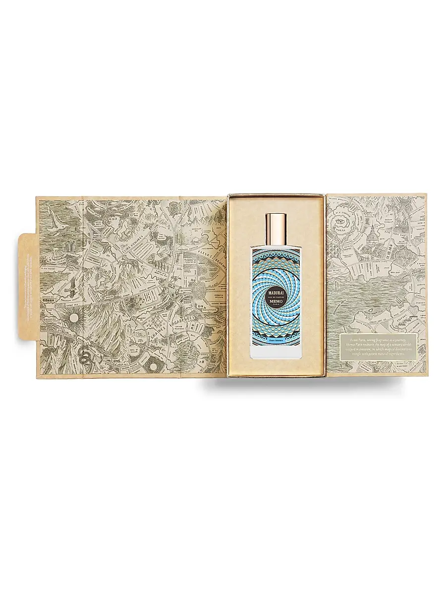 Memo Paris Women's Madurai Eau de Parfum 2.5 oz | Image 1 Memo Paris Women's Madurai Eau de Parfum 2.5 oz | Image 1